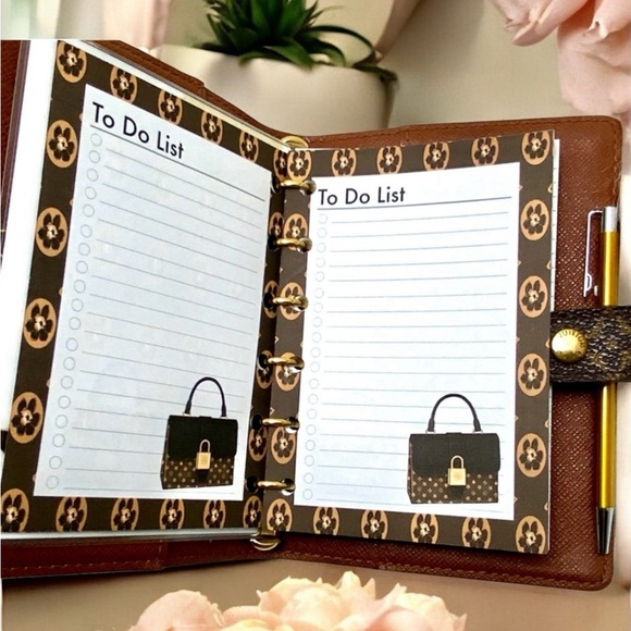 Louis Vuitton Monogram Agenda PM monogram full loaded 🚩 SOLD OUT 🚩 - Picture 4 of 12